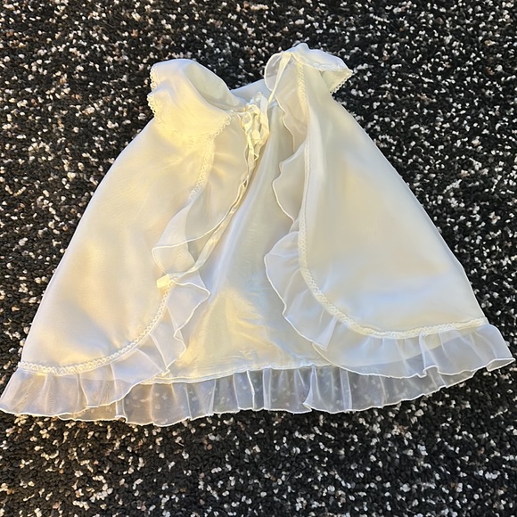 Vintage 3 piece christening / baptism gown set - Picture 6 of 9